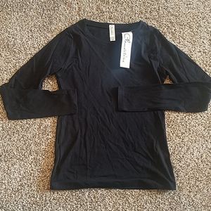 NEW Long Sleeve Black Tshirt